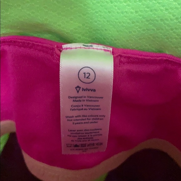 Ivivva Racerback Neon Tank Top - Picture 6 of 6